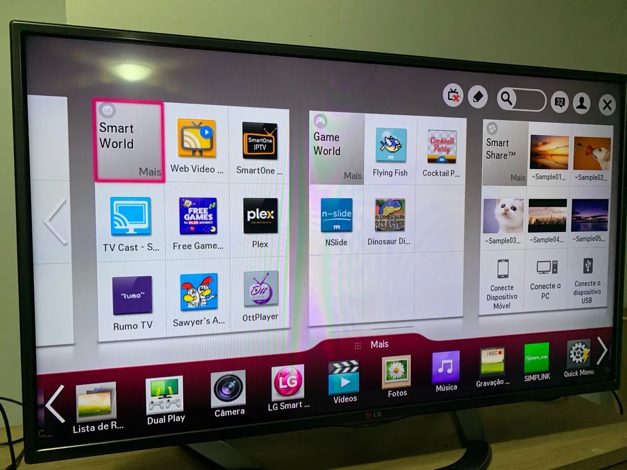 TV LG 42  LÁ 6200 - Foto 4