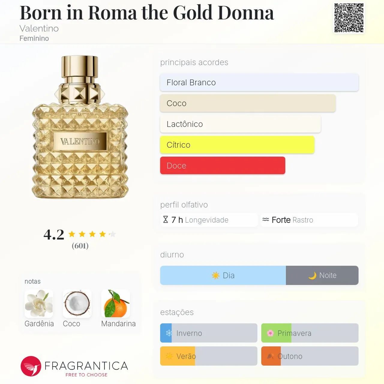 Perfume Valentino Donna Born in Roma The Gold 100 ml - Foto 5
