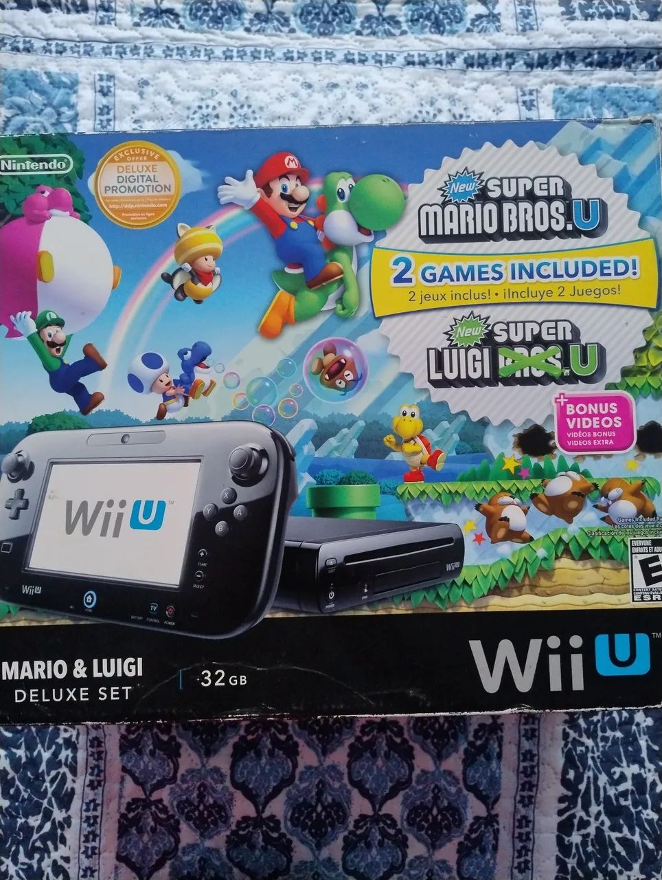 Wii U Mario e Luigi Deluxe Set