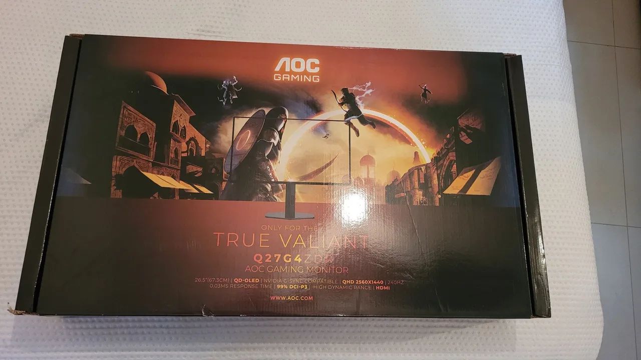Monitor OLED AOC 27 Polegadas Lacrado - Foto 2