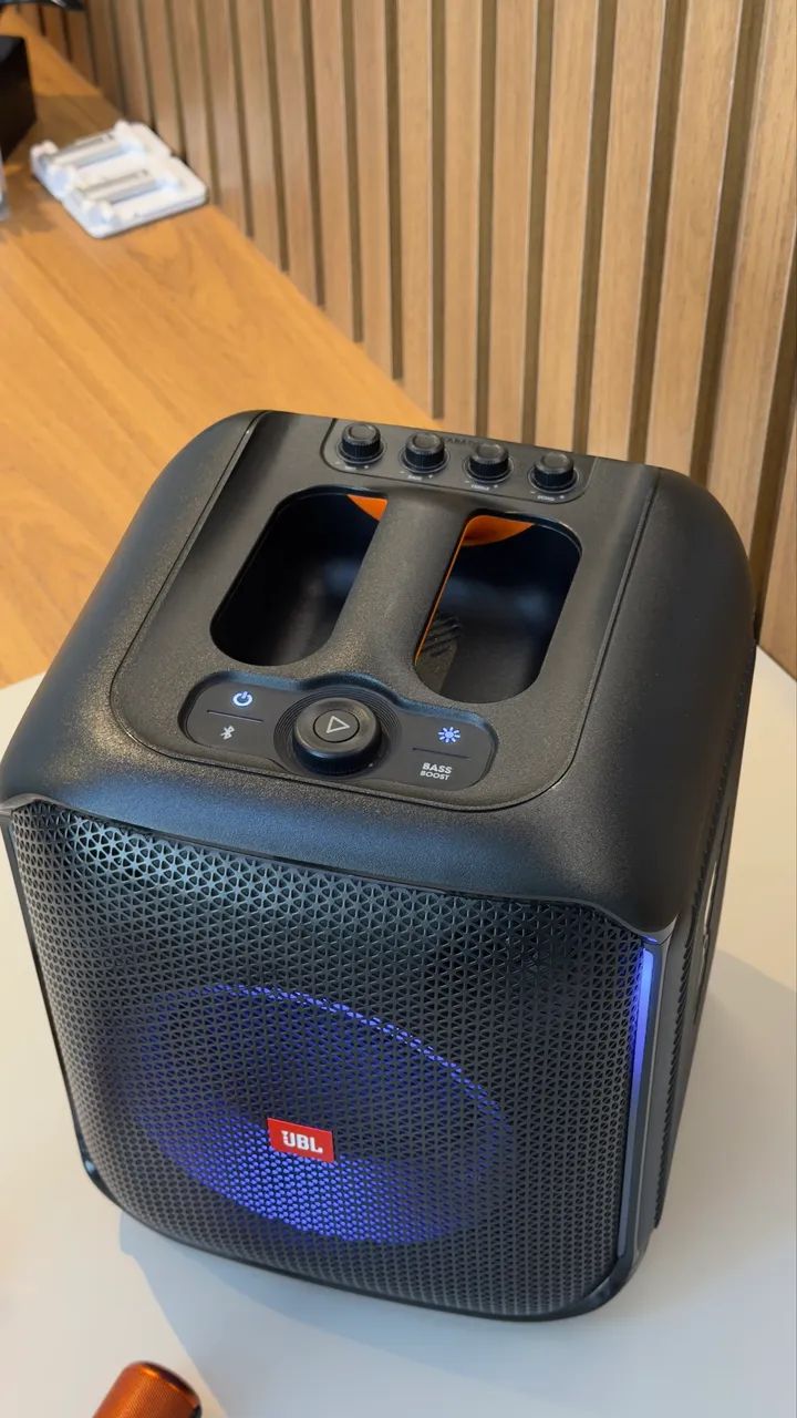 Jbl Partybox Encore com 2 microfones exelente  - Foto 5
