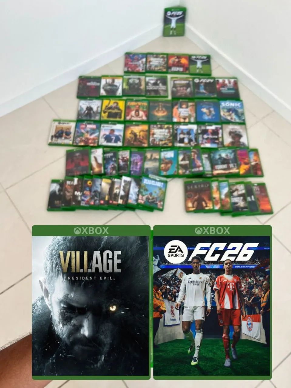 Jogo xbox one series village fc26