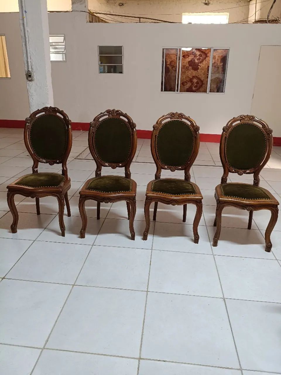Cadeiras medalhão  - Foto 3