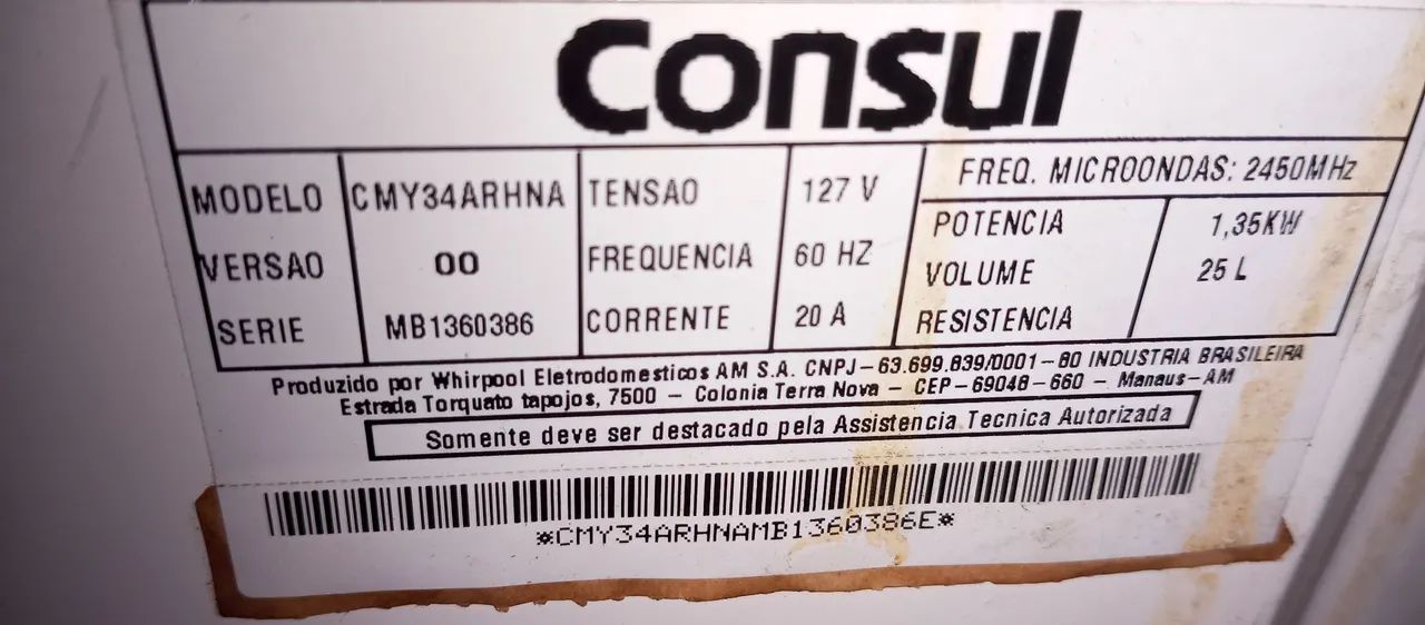 Microondas com defeito  - Foto 4