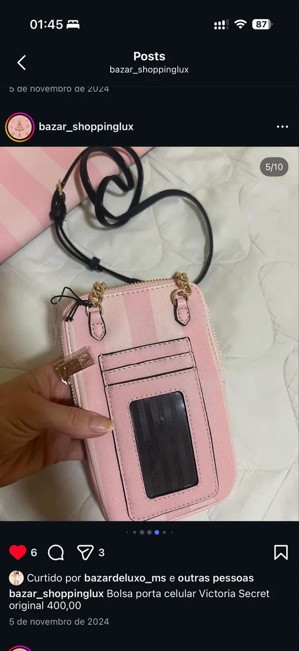 Bolsa bag Victoria secret nova 350,09 - Foto 2
