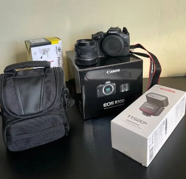 Câmera Canon EOS R100 Mirrorless - Foto 2