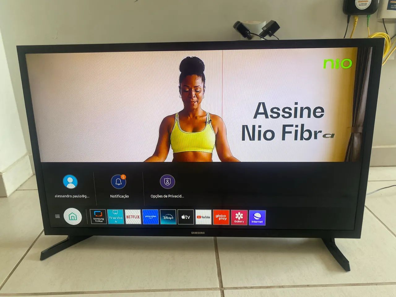 Tv led 32 polegadas Samsung Tizen Smartv entrega  - Foto 2