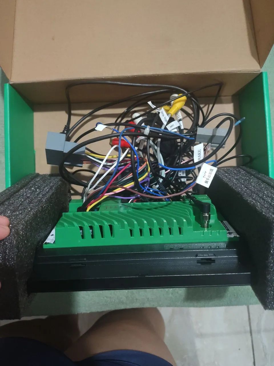 Vendo som de carro de 10 polegadas estado de novo . - Foto 4