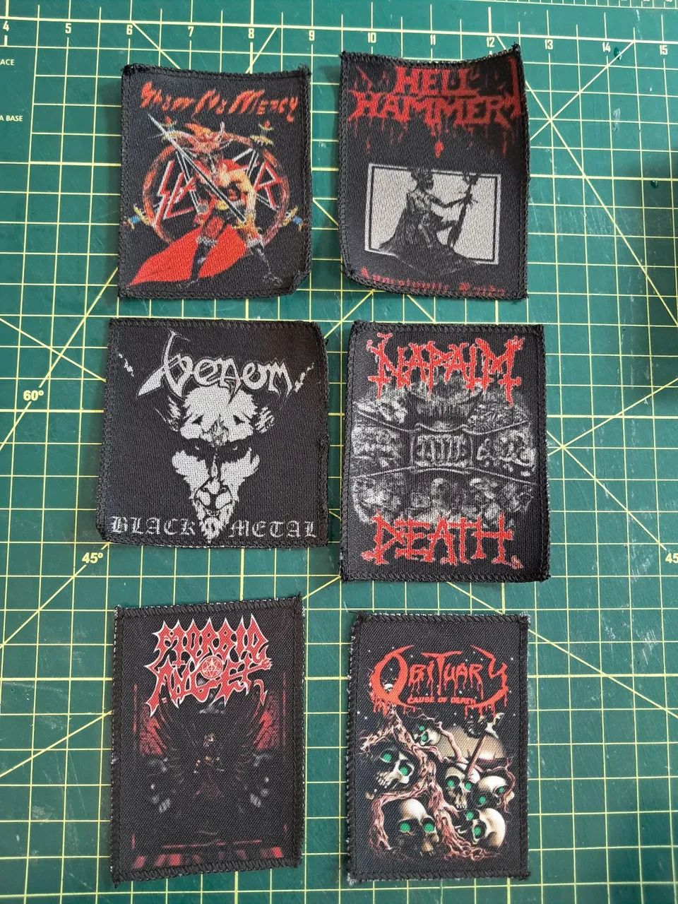 Kit patch rock metal