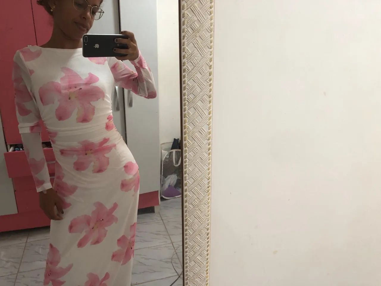 Vestido longo floral - Foto 3