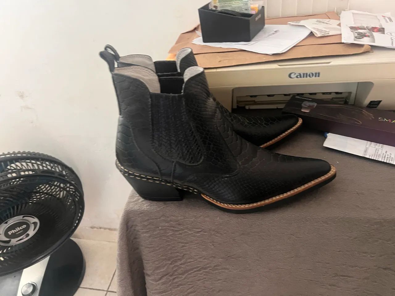 Bota para cavalgada