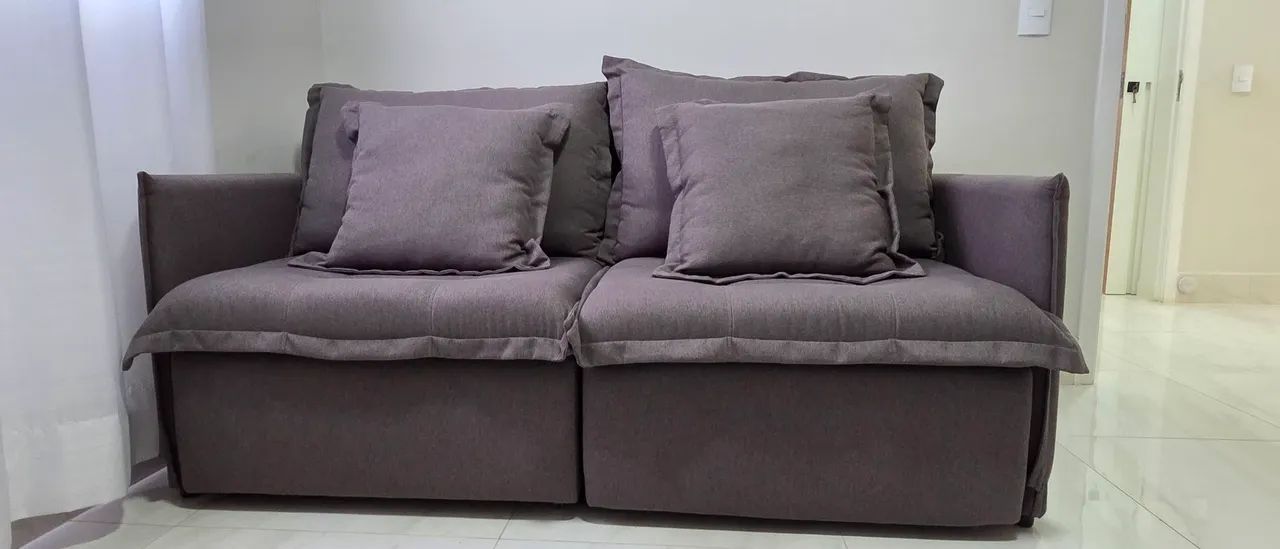 Novíssimo! Sofa Cama Compacto. 