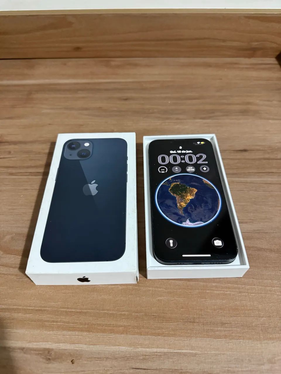 Iphone 13 128Gb Azul meia noite - Foto 4
