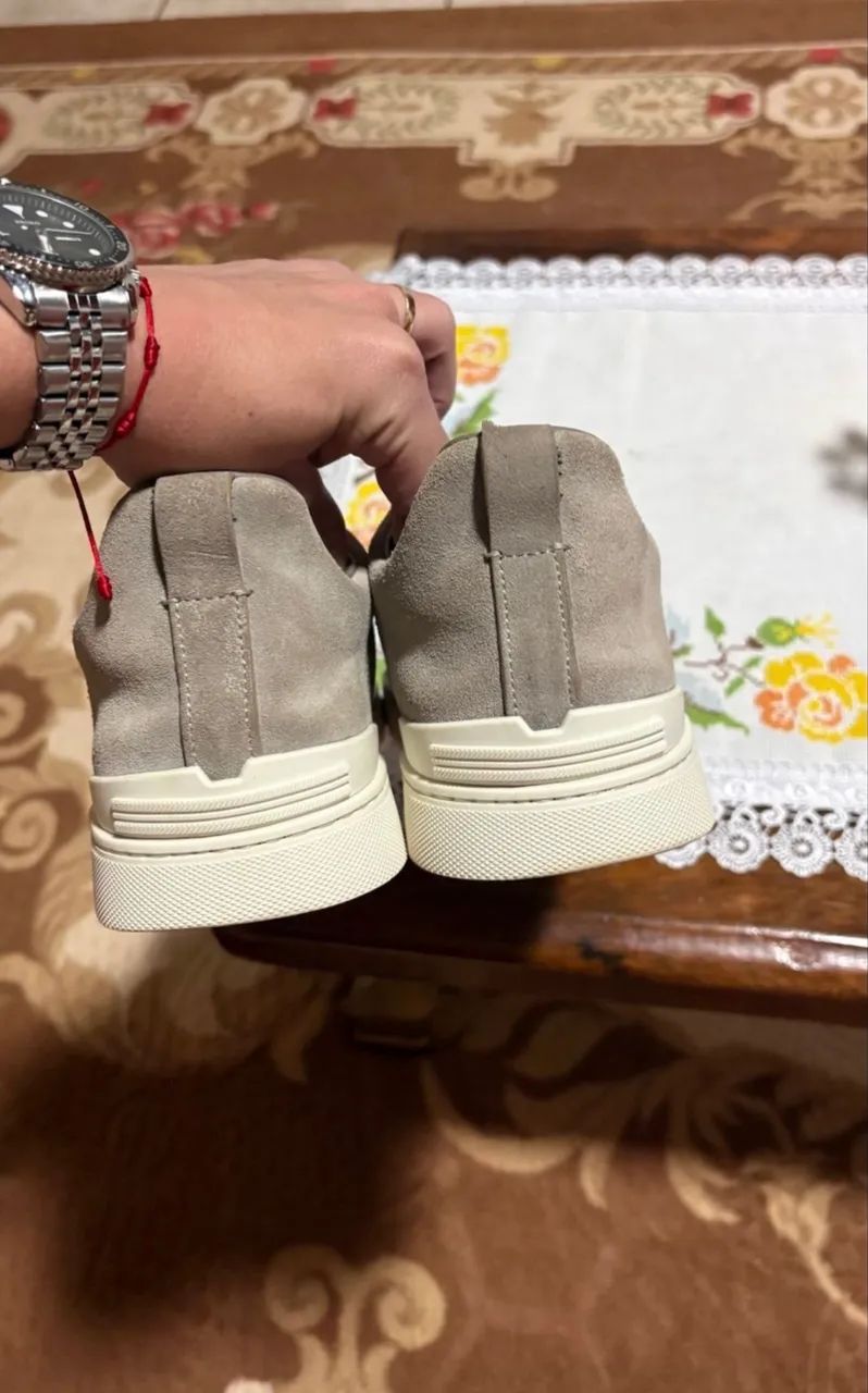 Tênis Zegna triple stitch - Foto 4