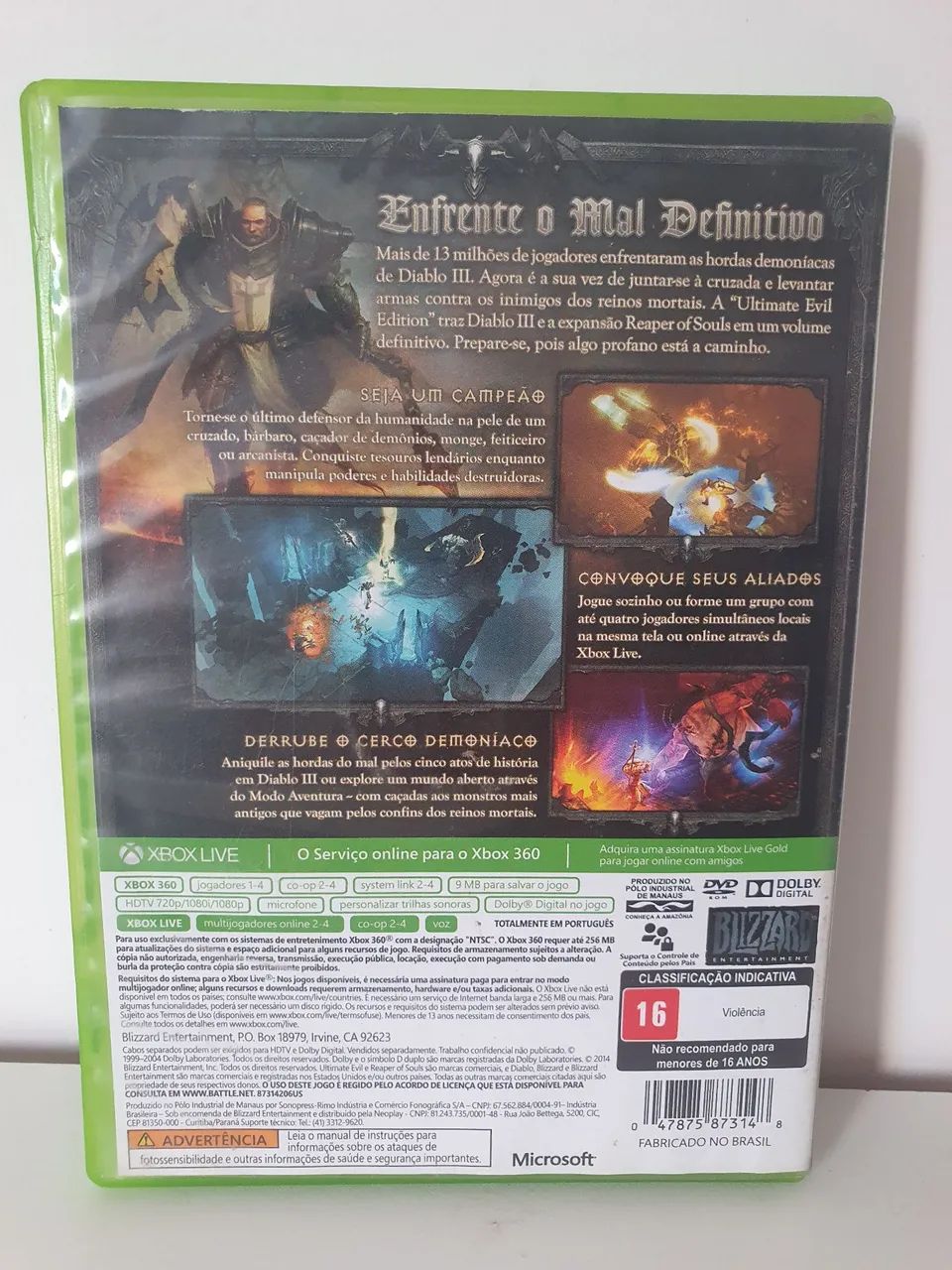  [ORIGINAL] Diablo III: Reaper of Souls - Ultimate Evil Edition - Foto 2