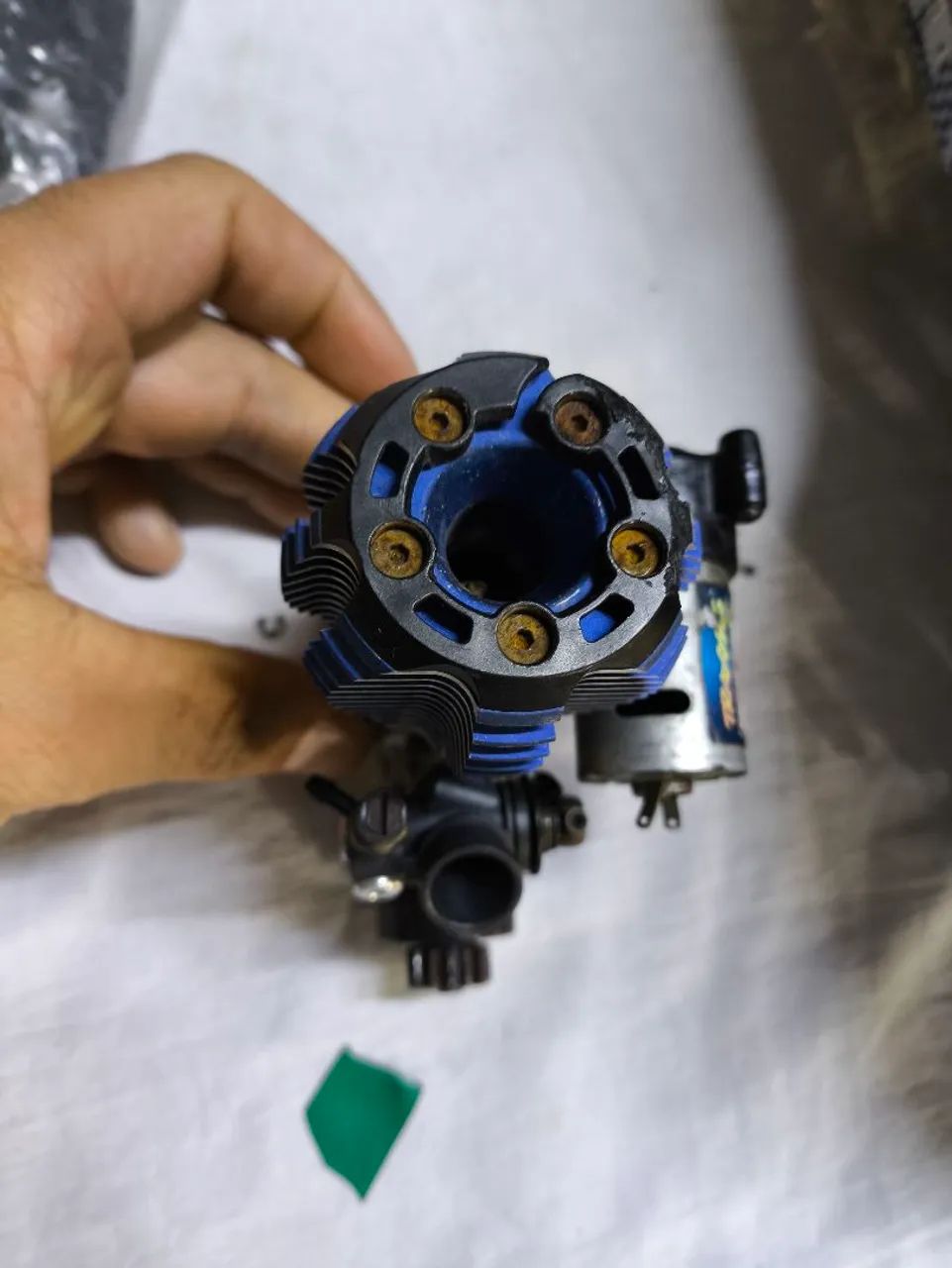 Motor Nitro traxxas trx 3.3 Revo jato 4tec  - Foto 2