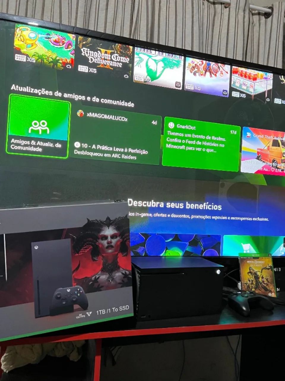 Console Xbox Series X RRT-00042 1TB Diablo IV Bundle cor preto 2023 - Foto 5
