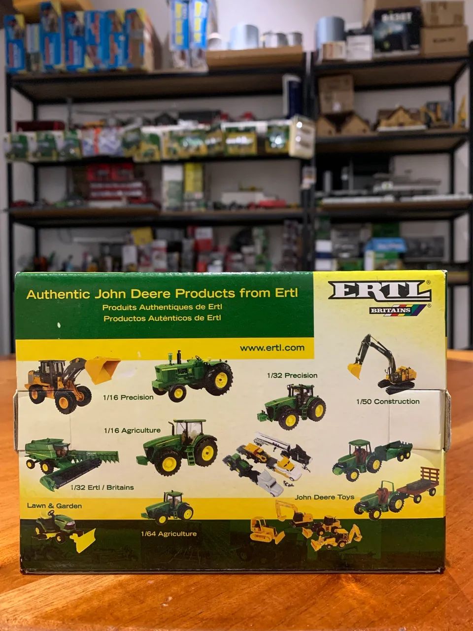 Miniatura colheitadeira algodão John Deere 9986 1/64 - Foto 4