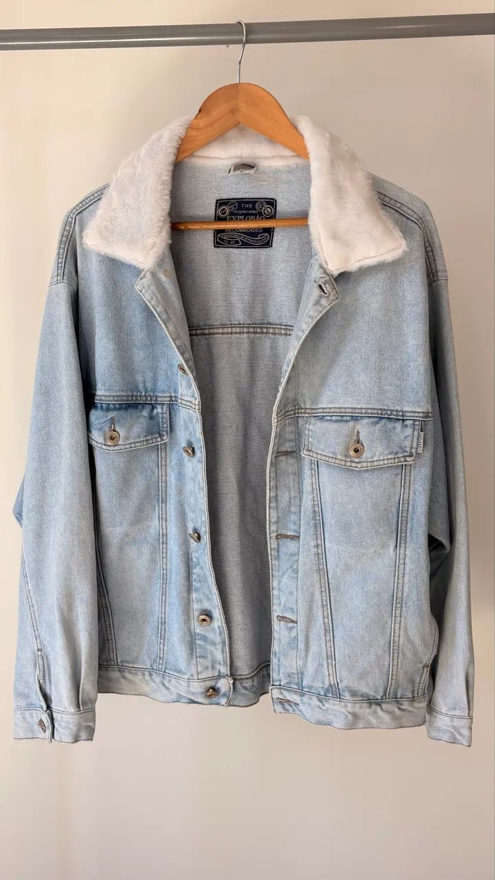 jaqueta jeans explosão vintage  - Foto 3