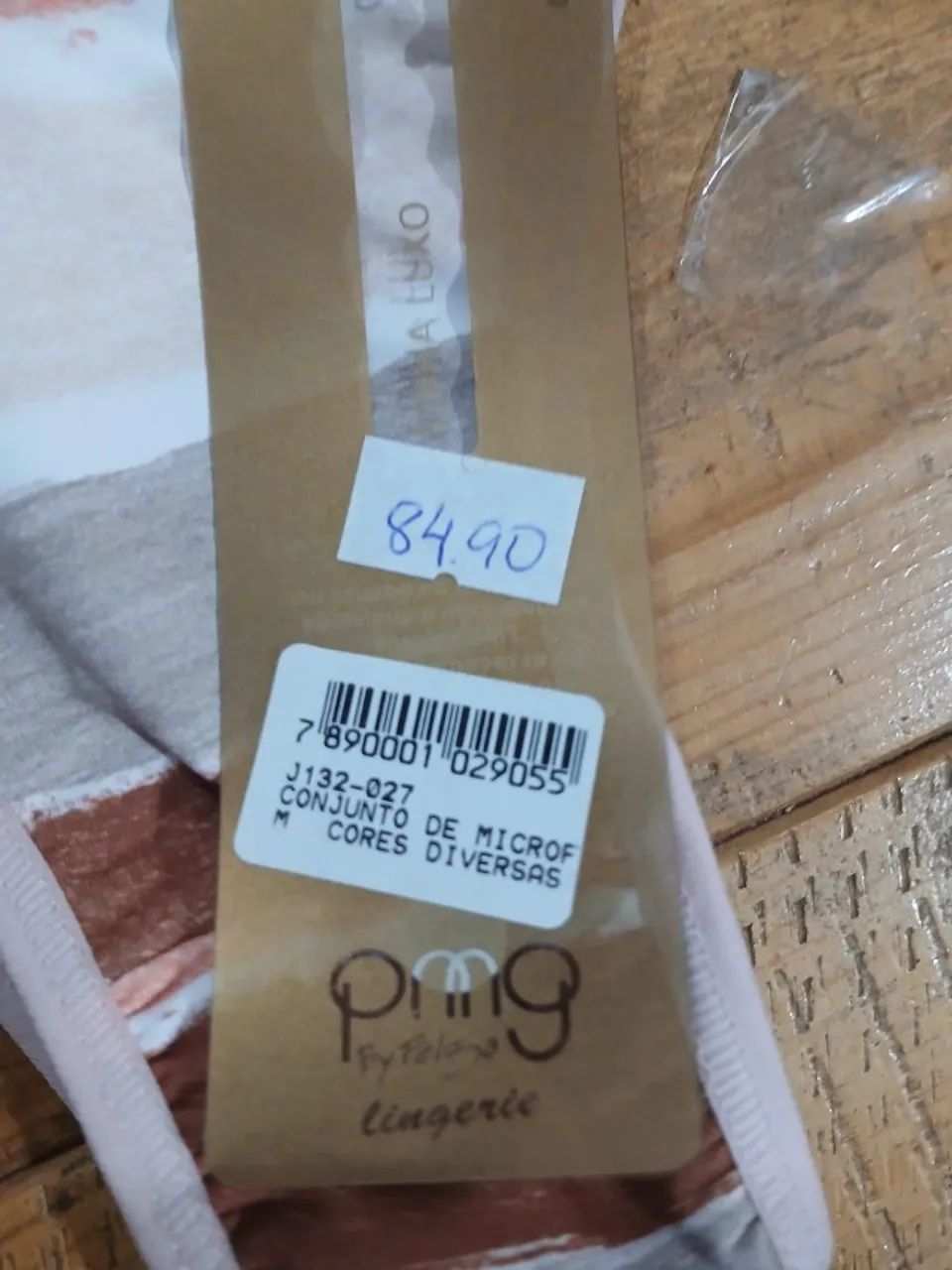 CONJUNTO D CALCINHA E SUTIÃ PMG TAMANHO P 84,90 - Foto 3