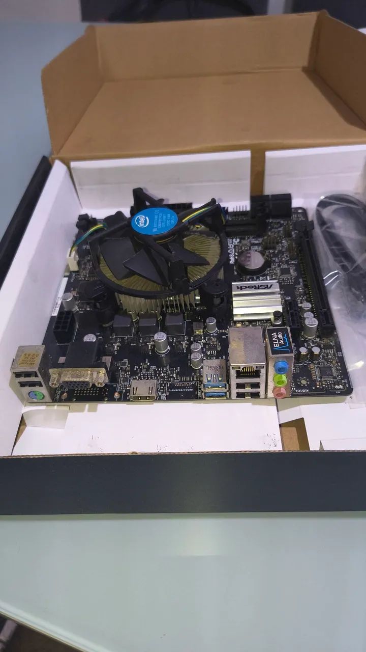 Kit processador i5 9400f + Placa mãe H310C - Foto 2