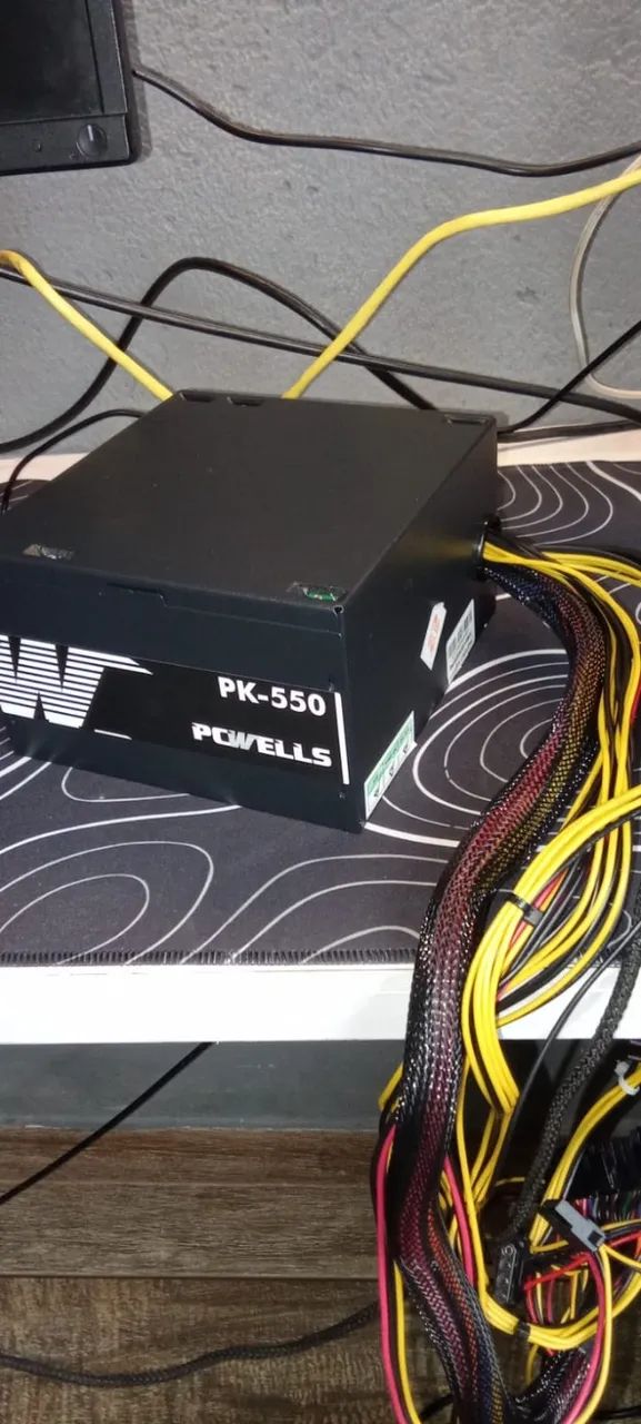Fonte K-Mex Pcwells, Bivolt Chaveada, PK-550-Usada 