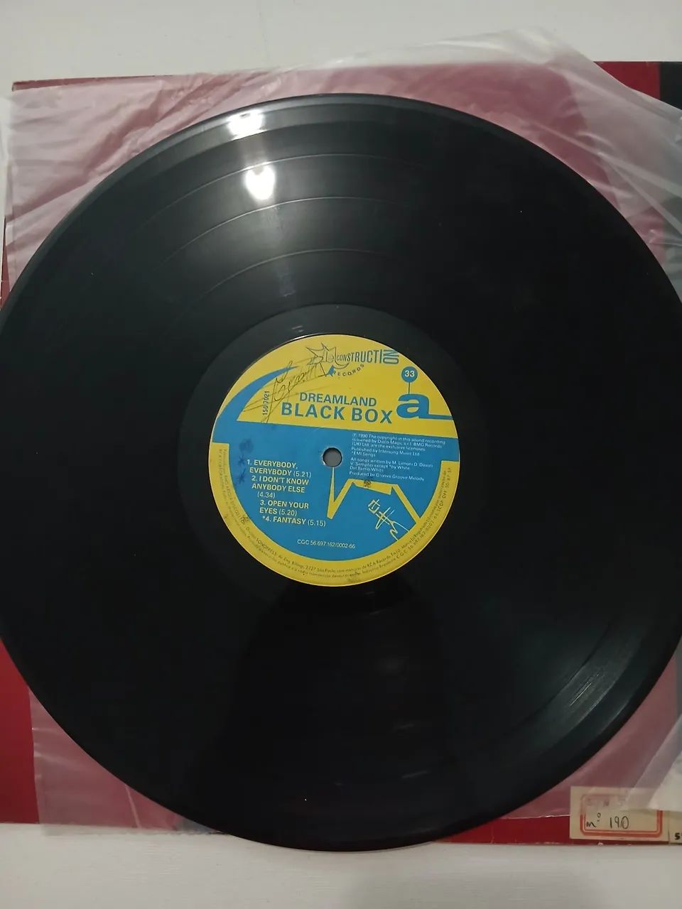 Lp Black box dreamland  usado  - Foto 3