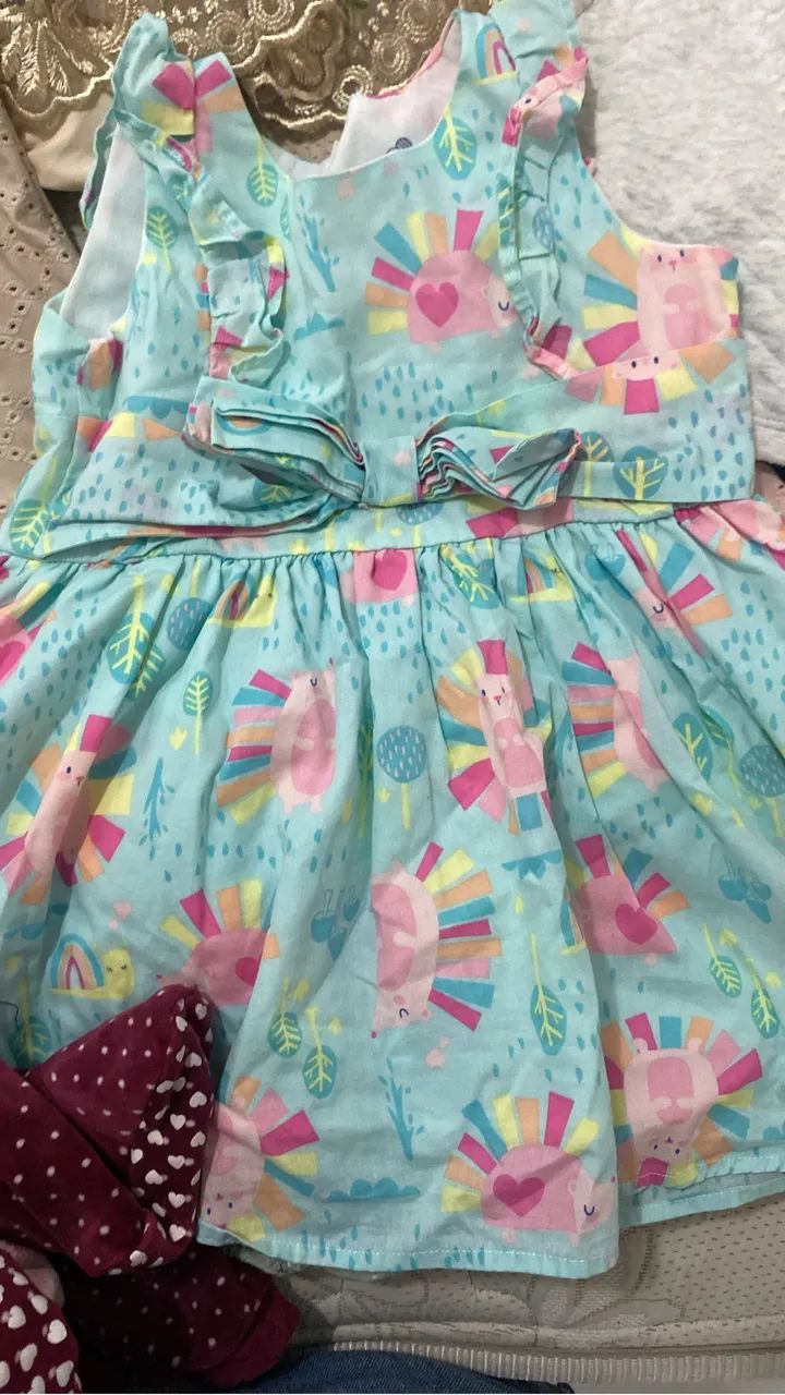 Vestido bebê 1/2 anos  - Foto 2