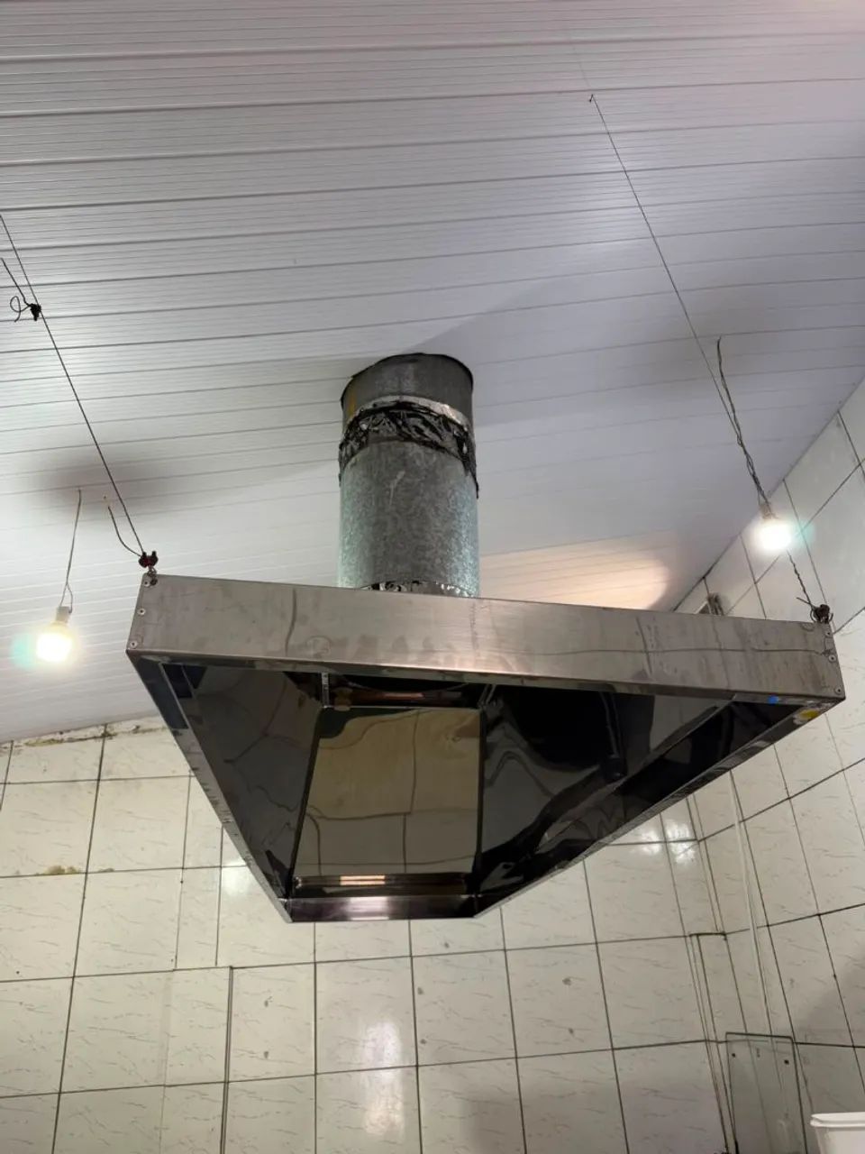 Vendo coifa pra cozinha industrial - Foto 2