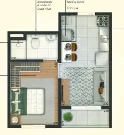 PLANTA 27m²