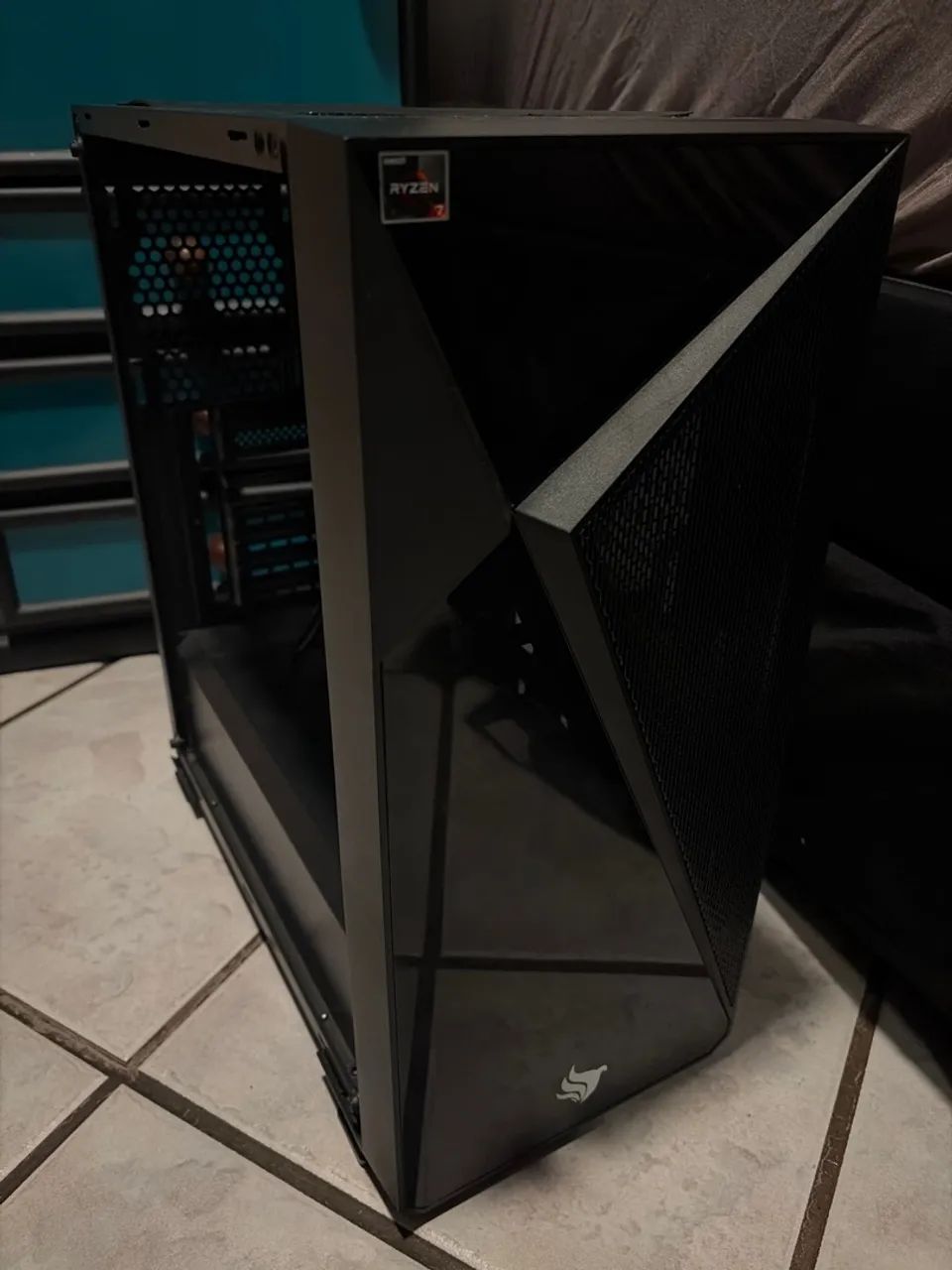 Gabinete Simples Rise Mode + Kit 3 Fans - Foto 2