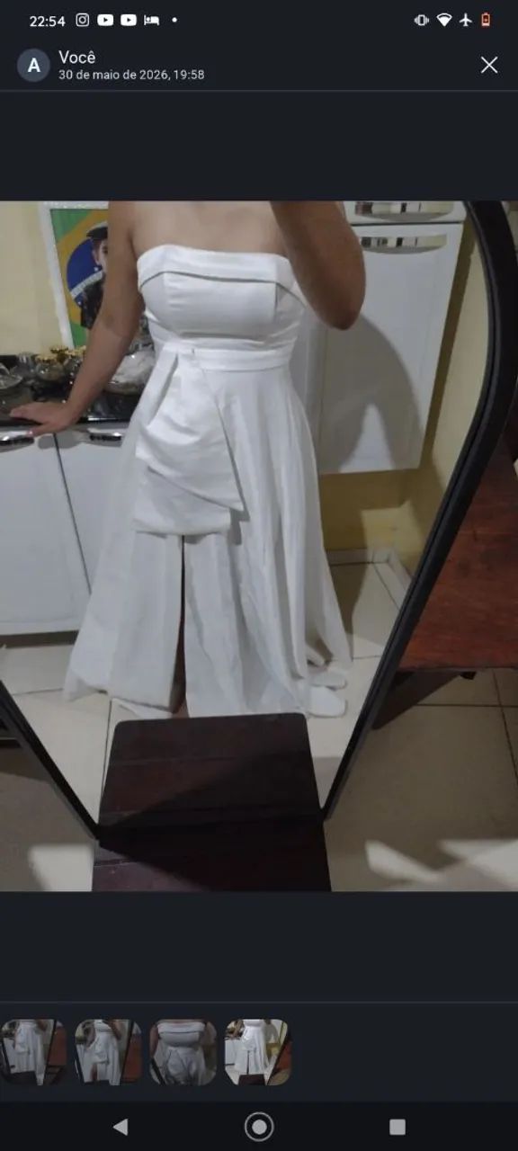 Vestido de noiva clássico 