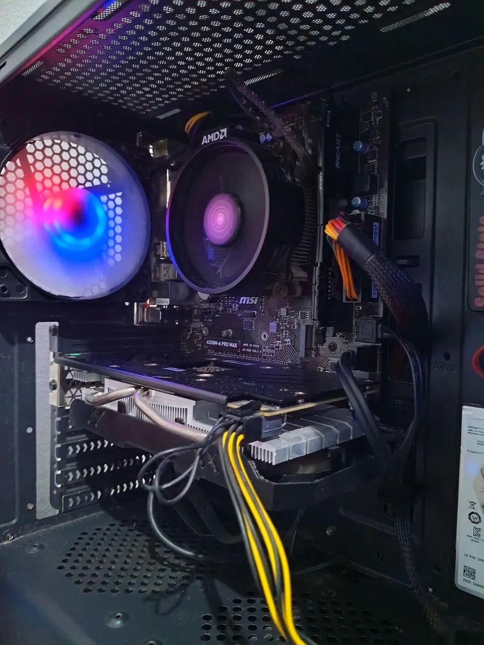 Rayzen 3 3200G + RX 580 8 GIGAS