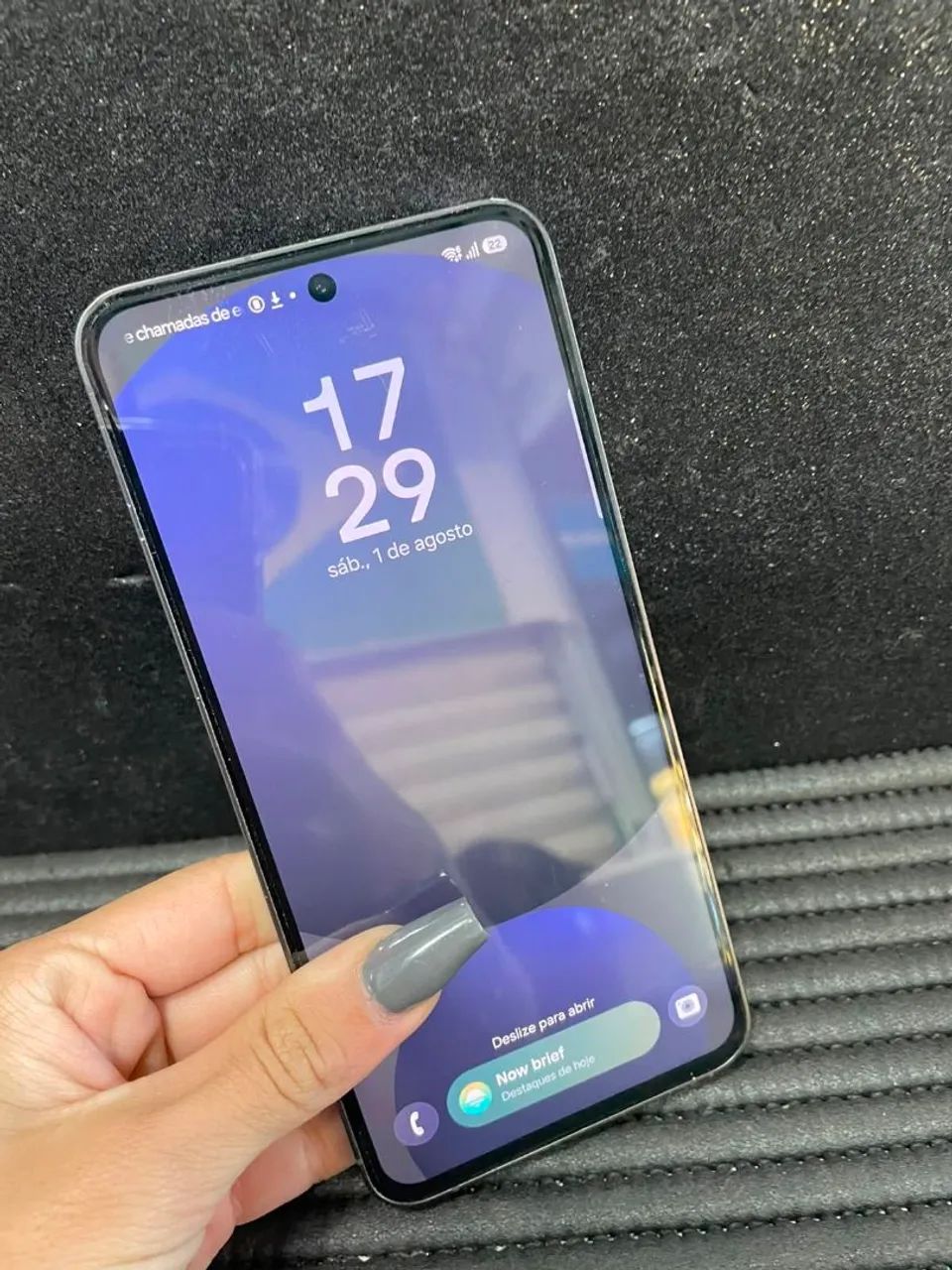 SAMSUNG S24 FE PRETO 256GB - Foto 4