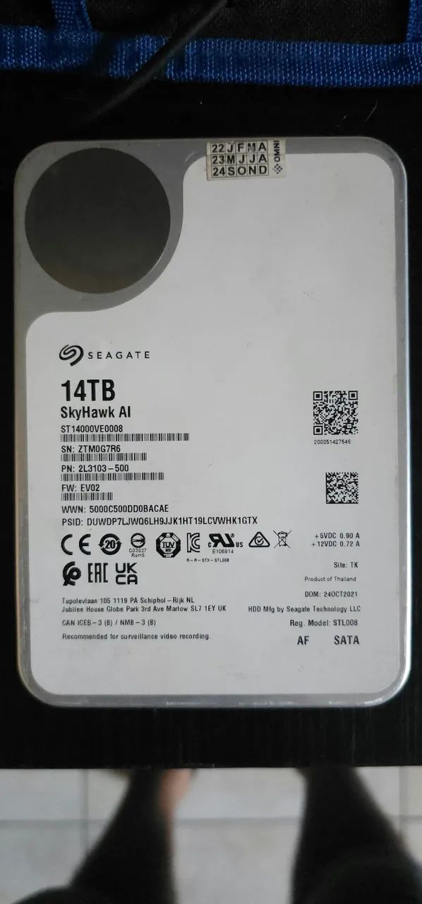 Hd SkyHawk Seagate 14TB