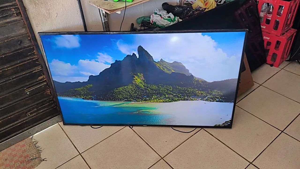 Tv Smart Samsung 65 Polegadas 4k Ultra HD Completa Top de Verdade!  - Foto 4