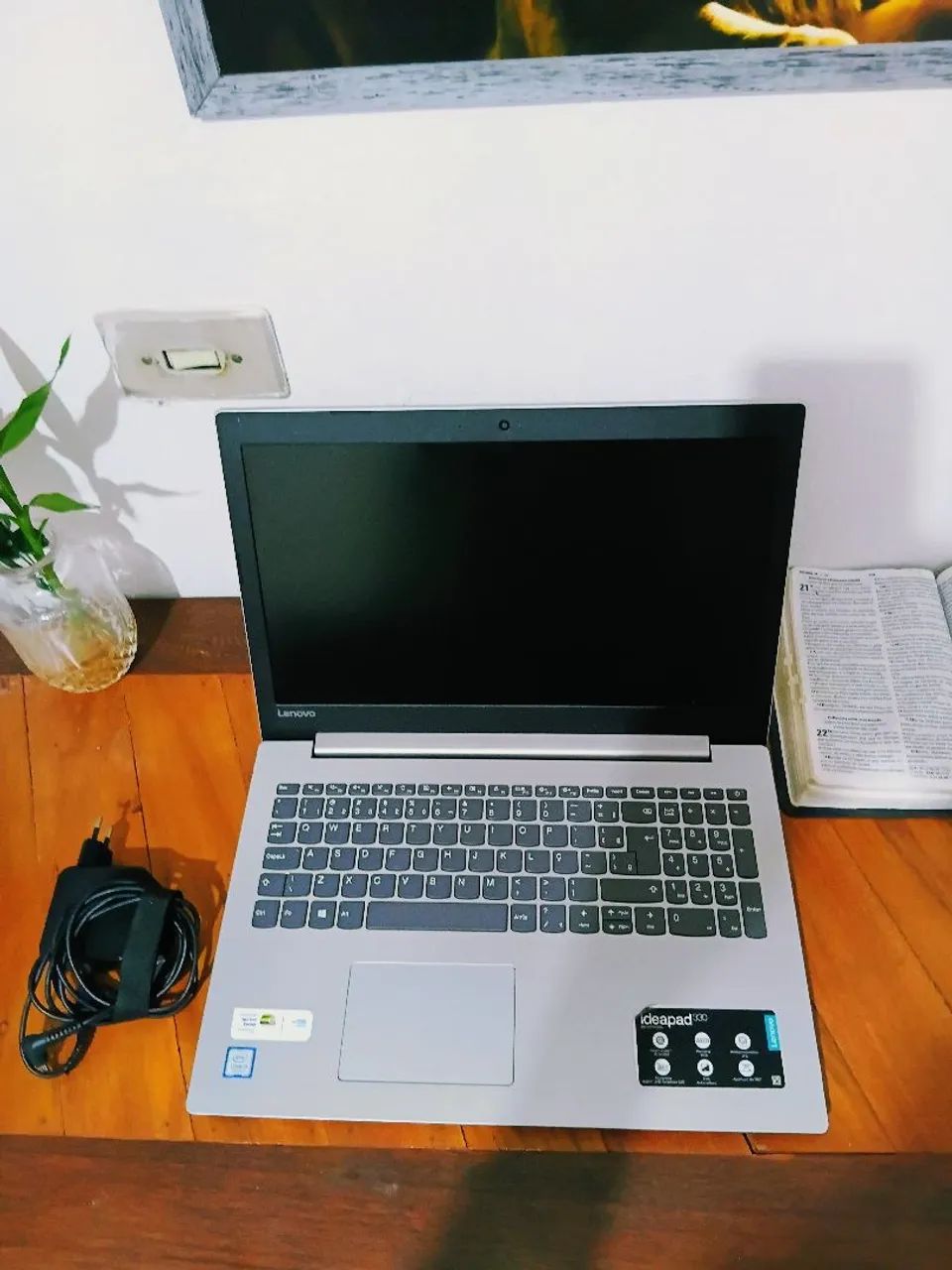 VENDO NOTEBOOK Lenovo Ideapad 330 usado com processador Intel Core i3-7020U - Foto 3