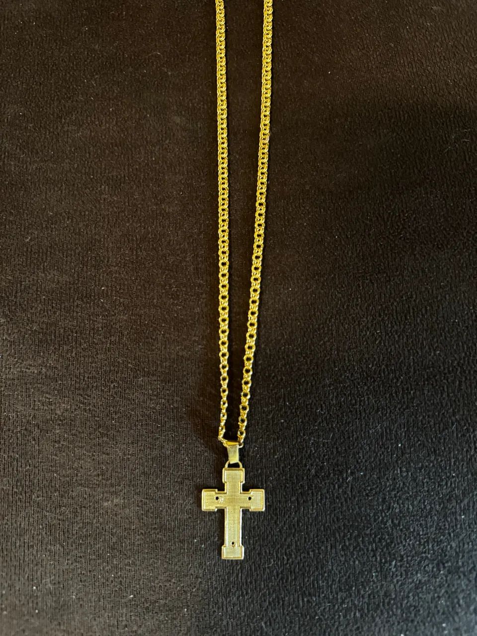 Cordão de ouro 18K - 21,42 gramas - maciço  - Foto 2
