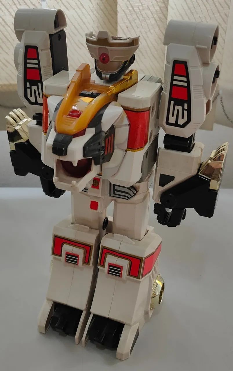 Bandai Power Rangers White Tigerzord - Foto 4