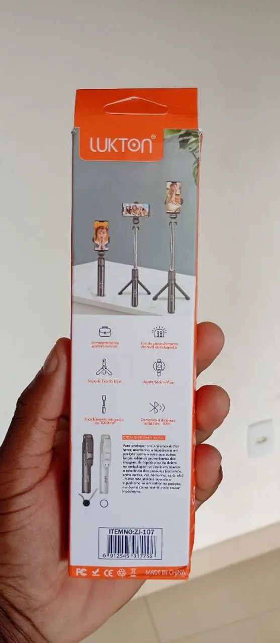 Bastão de selfie  - Foto 3