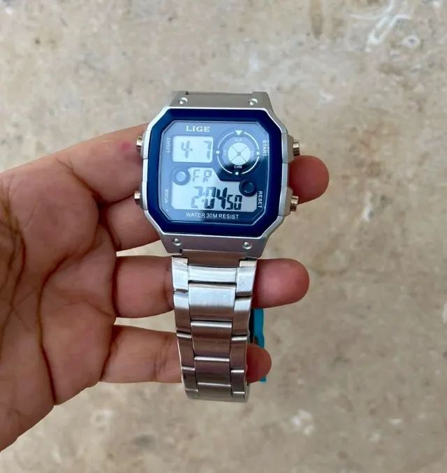 RELOGIO LIGE DIGITAL A PROVA DAGUA - OFERTAS - Foto 2