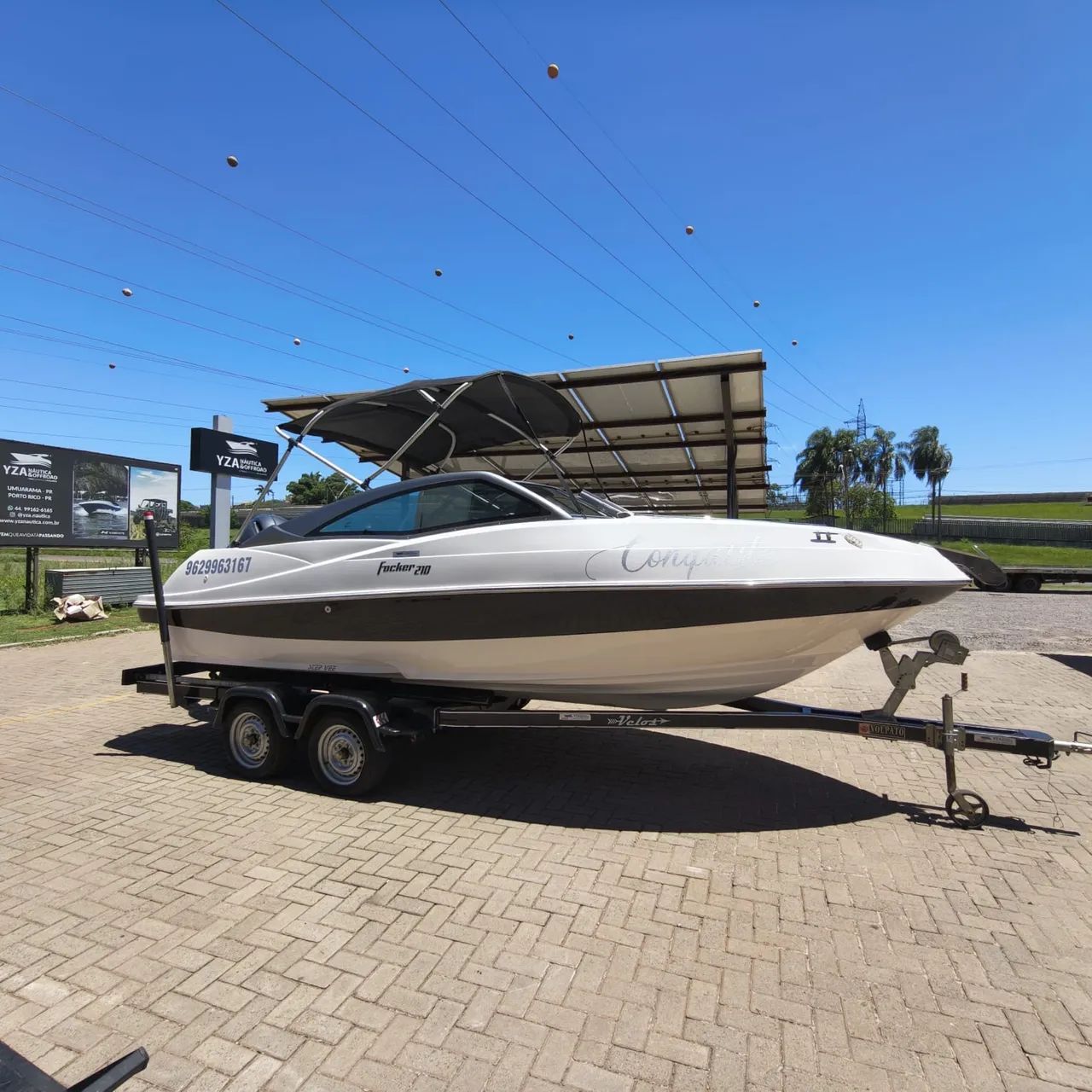 Lancha Focker 210 + 200hp - Foto 2