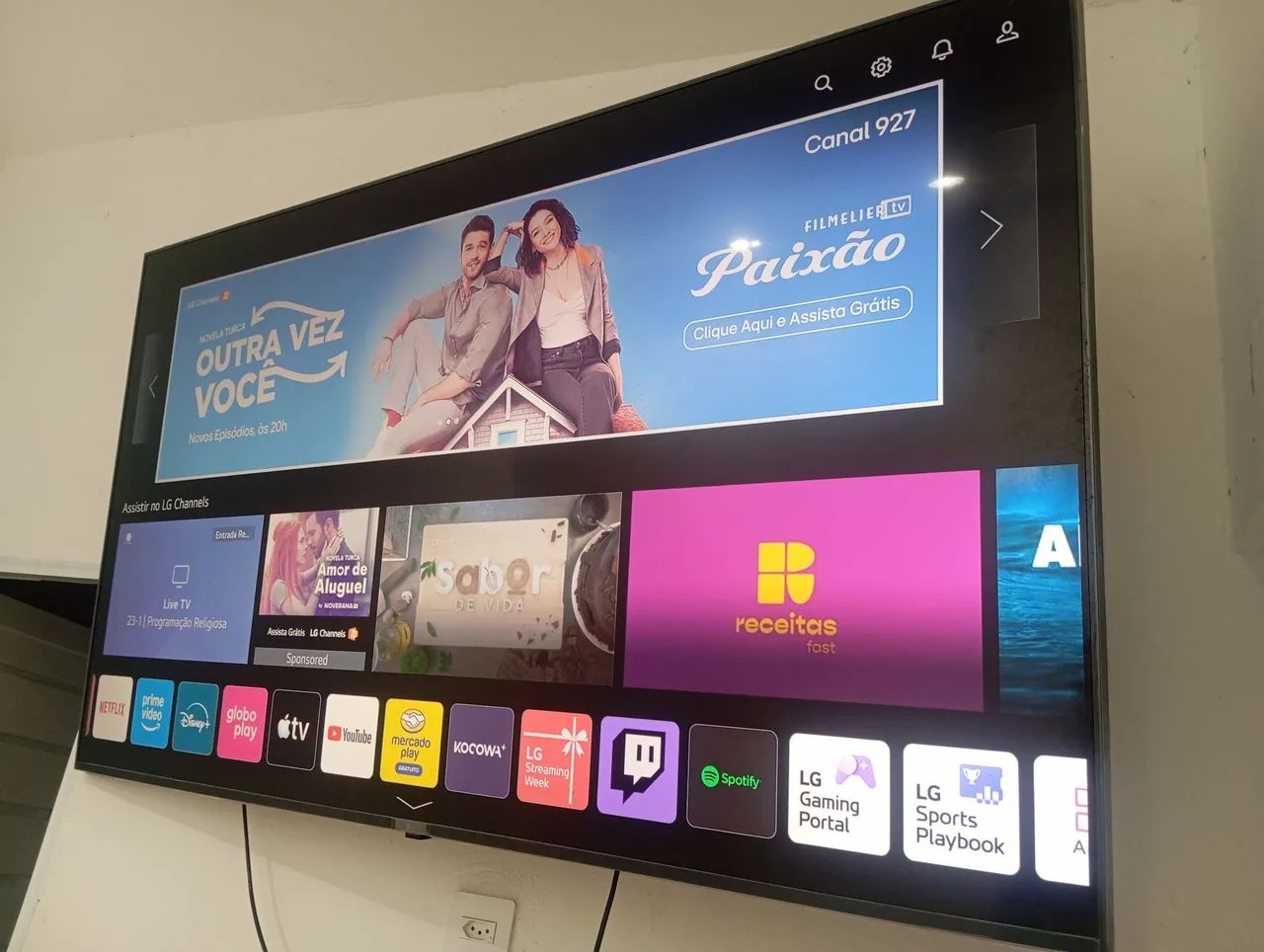 TV LG 4k 60 polegadas 