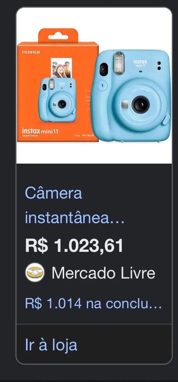 câmera instax 11 mini rosa - Foto 2