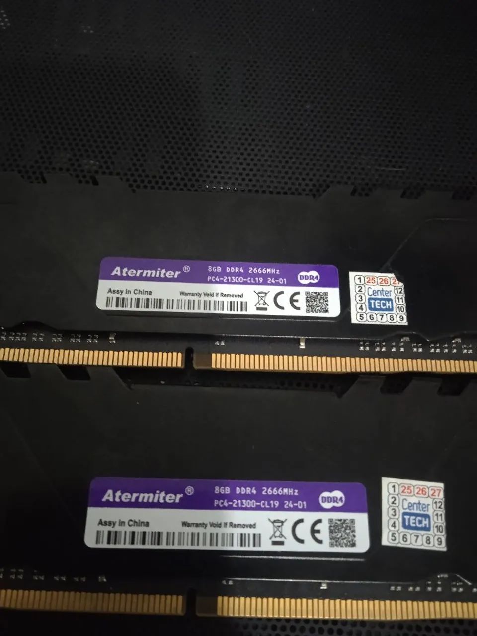2x8gb Memória RAM 2666mhz Atermiter  - Foto 2