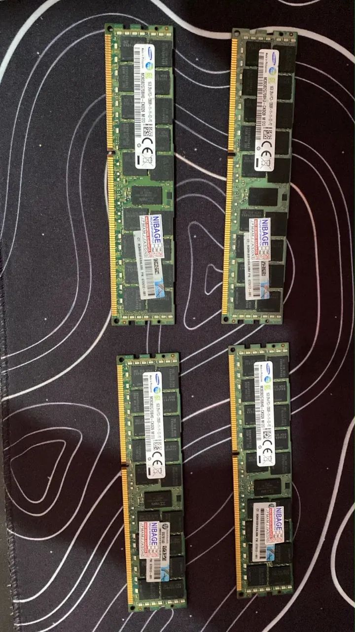 32 GB MEMORAM RAM DDR3 para Xeon 