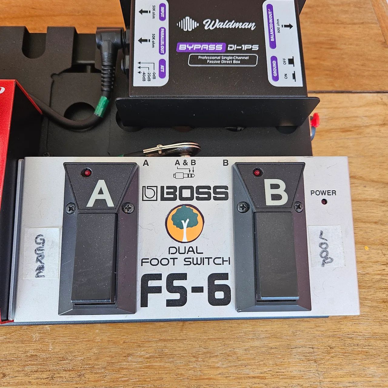 Loop station rc 500 boss + Footswitch FS-6 boss + direct box +