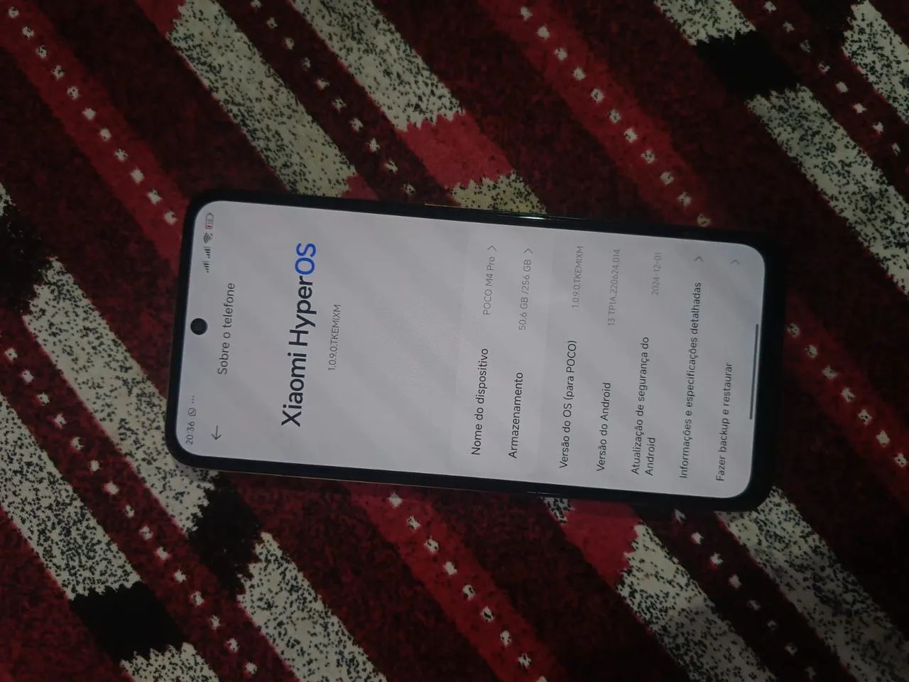 Vendo celular poco M4 pro 256 GB 12 de ram  - Foto 2