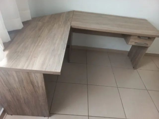 MESA DE ESCRITÓRIO EM L  - Foto 2