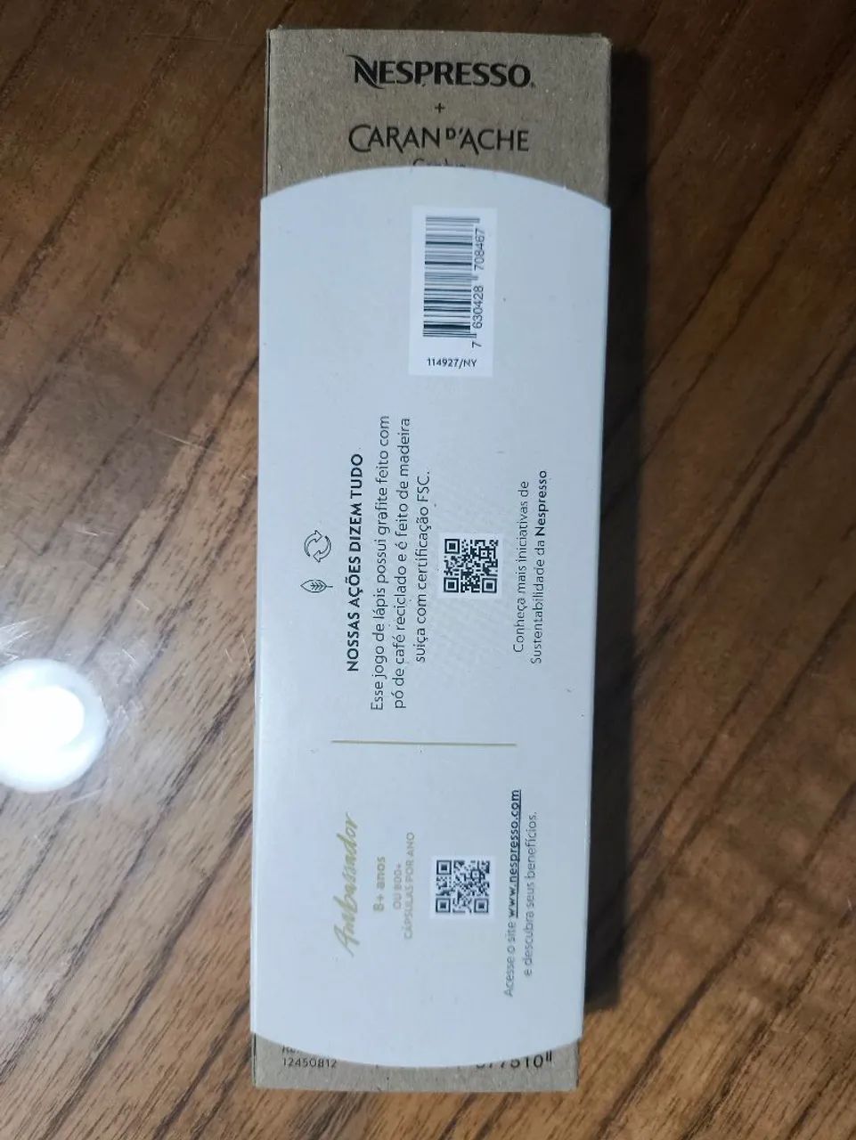 Lápis Carand'ache edição especial Nespresso  - Foto 4